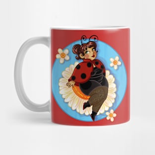 Ladybug and Buttercups Mug